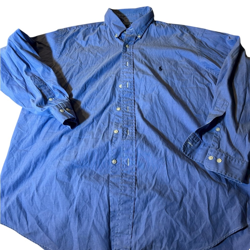 Ralph Lauren Yarmouth Oxford Blue Men's Shirt